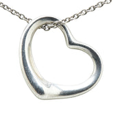 ティファニー オープンハート ネックレス SV925 シルバー レディース TIFFANY&Co. 【中古】